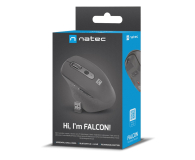 Natec FALCON BEZPRZEWODOWA 3200DPI BLUETOOTH 5.0 + 2.4GHZ CZARNA - 1470214 - zdjęcie 8